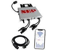 ESUNRA Create your Energy - Micro-onduleur NEP BDM800W - Plug and Play - Efficacité MPPT 99,9% - Câble d’alimentation 5 m - Application de surveillance de la production en temps réel