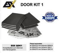 ESX QDK 1 QUANTUM Kit complet isolation de porte auto-adhésive AluButyl,...