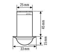 ESYLUX Mini interrupteur de mouvement compact (complet) - EP10427343