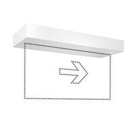 ESYLUX ESYLUX LED lampe de secours ws 3h, pour montage en applique/plafond SLXELLED#EN10077371 Quantité:1