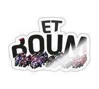 Et Boum Cadeau MotoGP Autocollant Sticker