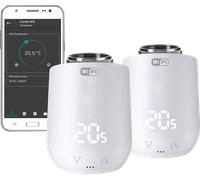 Comet WiFi Eurotronic 700223 Set tête thermostatique sans fil électronique jeu de 2