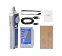 ET608 Testeur de câble réseau avec détecteur de tension NCV pour RJ45 RJ11 pour Poe Trace Wire Breakpoint Finder écran LCD 210 mm Gris