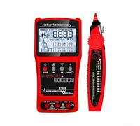 ET628 Testeur de câble réseau 3 en 1 avec fonctions multimètre - Traceur de tonalité d'écran LCD pour lignes téléphoniques LAN - Kit de localisation de défauts (ET628)