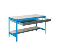 Etabli 842x910x610mm Bleu charge 400Kg BT0 BOX 900 Simon Rack