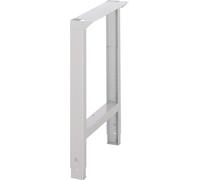 Établi BK 650 réglable H750-1100 x L70/120 mm, gris clair, RAL 7035