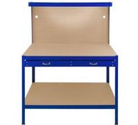 Monstershop Etabli de Travail 120 cm - Bleu