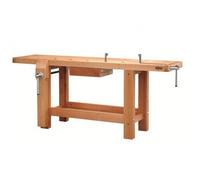 Etabli bois - menuisier - professionnel - 2 m - 1 tiroir - 2 presses OUTIFRANCE