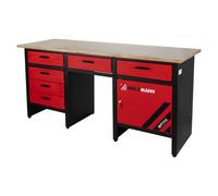 Holzmann WT1700 Établi avec armoires
