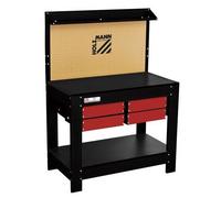 Établi WT37 Holzmann Maschinen WT37 (l x H x P) 1120 x 1580 x 610 mm