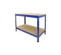 Etabli de travail Monster Racking - Bleu - 100 cm - Hauteur ajustable - Capacité 200 kg/étagère
