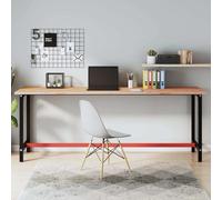 Etabli durable 220x55x81,5 cm bois massif hêtre et métal - Etablis Octo9058086 2parcel