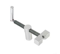 Établi en alliage d'aluminium avec pince de bureau à réglage rapide pour chiens d'accès et mécanisme, trous de travail du bois, établi multifonction 34 mm (A)
