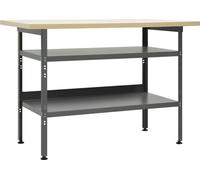Établi Gris 120x60x85 cm Acier
