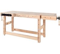 Établi menuiserie 2000 mm – Plateau hêtre 120 mm – Étau longitudinal Bench13
