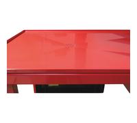 Etabli métallique mobile avec tiroirs et plateau collecteur pour huile 1200x640mm DRAKKAR - 09276