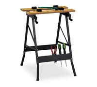Établi pliable Plan de travail avec étaux 4,3 kg Établi de bricolage 100 kg