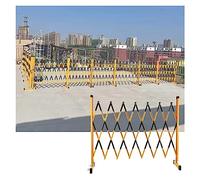 Établi pliable portable réglable avec roulettes - Table de sécurité légère et rétractable pour construction - Noir et jaune - 1,8 m - Idéal pour le bricolage et l'utilisation professionnelle