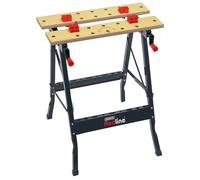 Établi pliant - Portable - Cadre en acier - MDF - 12 trous pour serre-joints - Modèle 68027