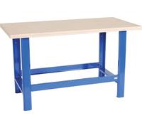 Établi professionnel CYCLUS avec plateau multiplex 150x75cm sans armoire inférieure / accessoires