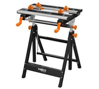 NEO TOOLS Table de travail et de serrage - capacité de charge de 100 kg - grande surface de travail