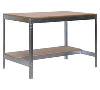 Etabli Simonwork Bt0 1500x600 Galva/bois Galva/bois 842x1510x610 - Simonrack