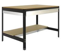 Etabli Simonwork Bt0 Box 1500 Antracite/bois Antracite/bois 842x1510x760 - Simonrack