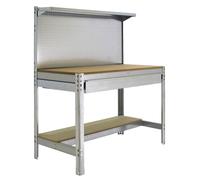 Etabli Simonwork Bt3 Box 1200 Galva/bois Galva/bois 1445x1210x610 - Simonrack