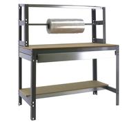 Etabli Simonwork Bt4 Box 1500 Gris/bois Gris/bois 1445x1510x760 - Simonrack