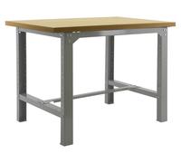 Etabli Simonwork Bt6 Mdf 1200x750 Gris/bois Gris/mdf 865x1200x750 - Simonrack
