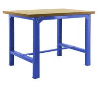 Etabli Simonwork Bt6 Mdf 1500x750 Bleu/bois Bleu/mdf 865x1500x750 - Simonrack