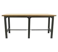 Etabli Simonwork Bt6 Mdf Tandem 2100 Antracite/bois Antracite/mdf 865x2100x750 - Simonrack