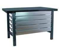 Etabli Simonwork Bt6 Metal 5box 1500x735 Antracite Antracite 830x1500x730 - Simonrack