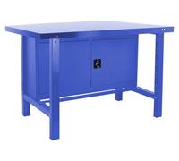 Etabli Simonwork Bt6 Metal Cabinet 1800 Bleu Bleu 830x1800x730 - Simonrack