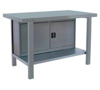Etabli Simonwork Bt6 Pro Metal Cabinet 1200 Gris Gris 830x1200x730 - Simonrack