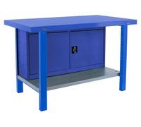 Etabli Simonwork Bt6 Pro Metal Cabinet 1800 Bleu Bleu 830x1800x730 - Simonrack