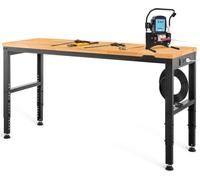 Etabli table de travail table d'atelier 1220x508x968mm - max. 900kg - table d'atelier robuste pour atelier et garage