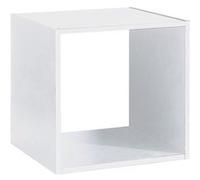 AC-Déco Cube de rangement modulable Mix N Modul Blanc 34,5 x 32 x 34,5 cm