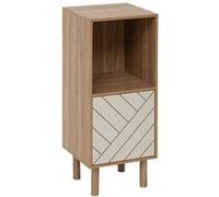 Etagère 2 cases 1 porte Mix'n'Match MDF 5five Marron