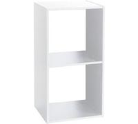 Etagère 2 cases Mix blanc 5five Blanc, Blanc G