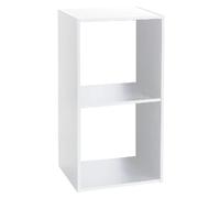 Etagère 2 Cases Mix - P. 34,5 cm x H. 67,5 cm - Blanc