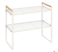 Etagère 2 niveaux Balm blanc L42cm - 5five