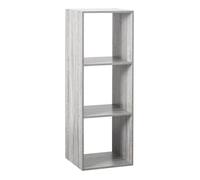 Étagère 3 Cases ""Mix n'Modul"" 100cm Gris