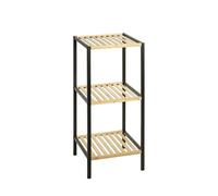 Étagère 3 Niveaux en Bambou Timmy 81cm Naturel