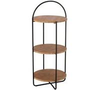 Étagère 3 Niveaux "Mia" 100cm Naturel Beige G