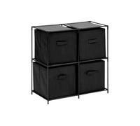 Five simply smart étagère 4 cases - Noir