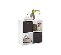 Etagère 4 Cases Design "Gaman" 70cm Blanc