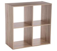 Étagère 4 cases Mix Atmosphera - Naturel
