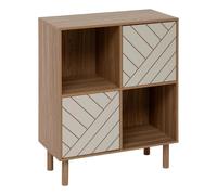 Étagère 4 Cases Mix n'Match 82cm Marron