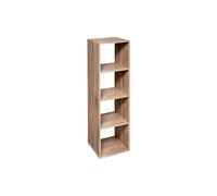 Étagère 4 Cases "Mix n'Modul" 134cm Naturel
